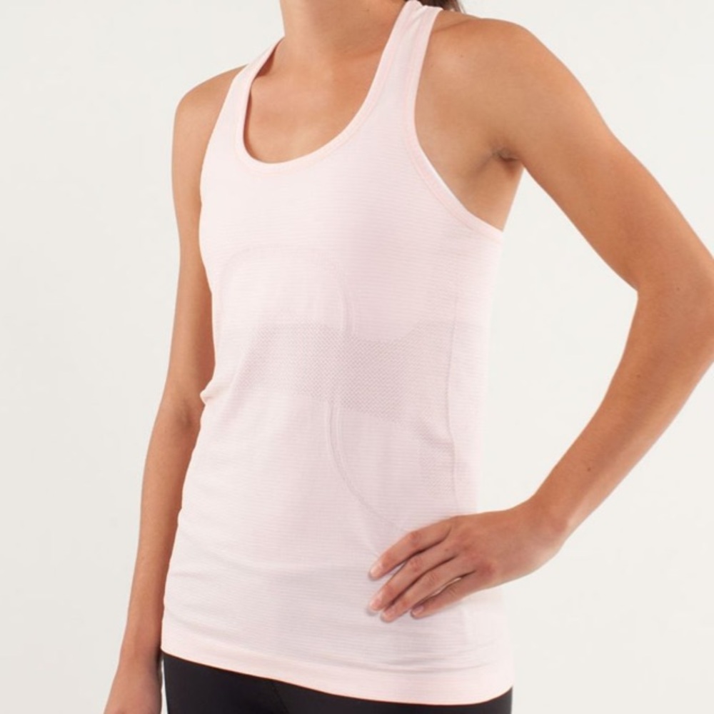 Lululemon Swiftly Technology Razorback Crop, Pret… - image 1